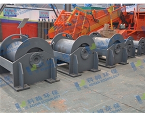 Dredger winch for desilting