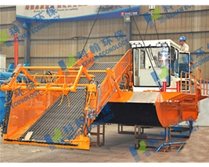 Garbage salvage Ship