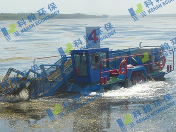Full Automatic Aquatic plant harvesting vessel