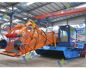 Kehan Fully automatic environmentally friendly  Water Lotus Collecting boat