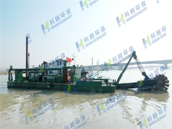 Bucket wheel dredger