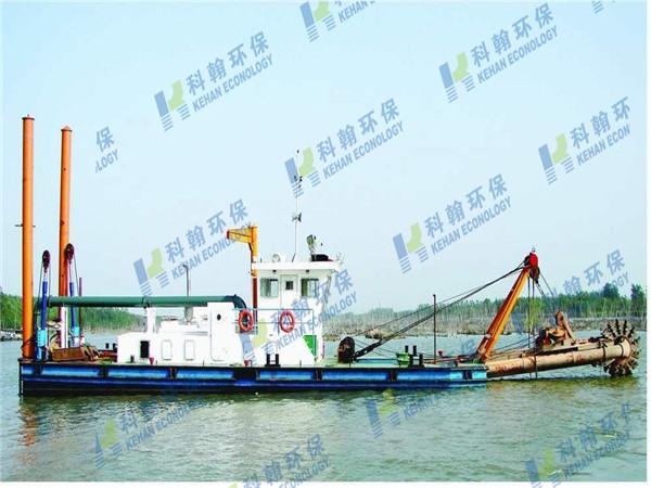 Bucket wheel dredger