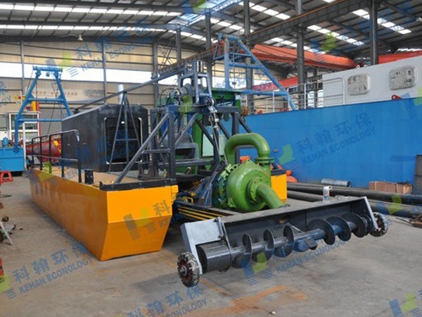 Corkscrew dredging ship - Uruguay underwater pump - kh-ahd-150-4