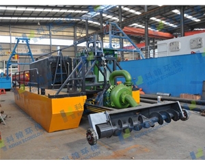 Corkscrew dredging ship - Uruguay underwater pump - kh-ahd-150-4