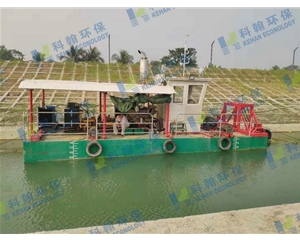 Corkscrew dredging vessel - Bangladesh - kh-ahd-200 - work site