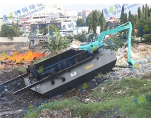 Backhoe dredger