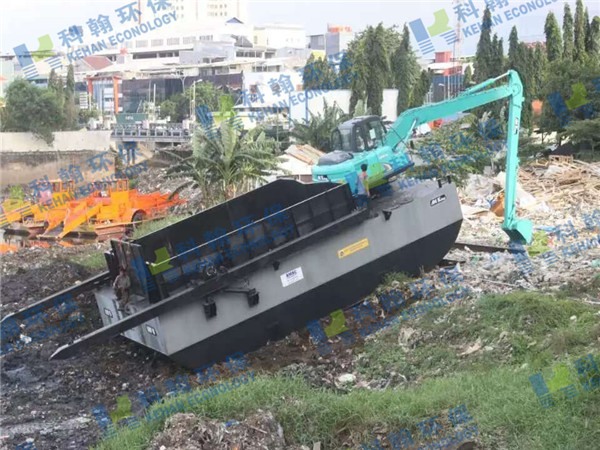 Backhoe dredger