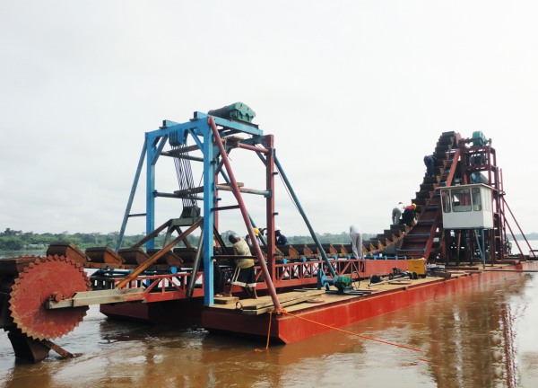 KH BCD-60 chain bucket dredger