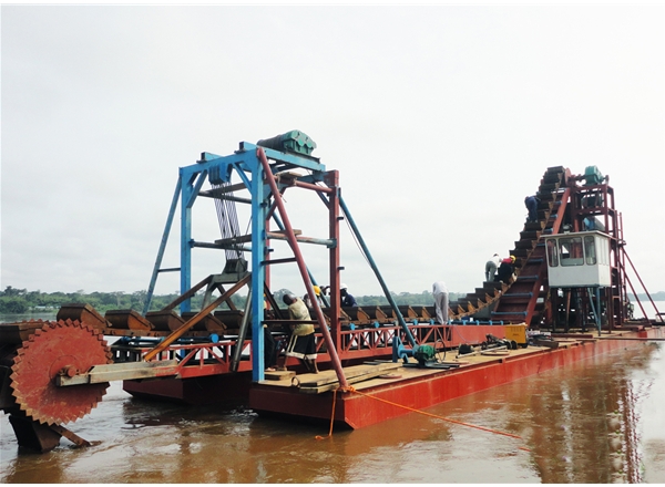 KH BCD-60 chain bucket dredger