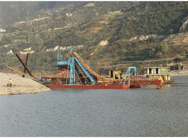 KH BCD-120 chain bucket dredger