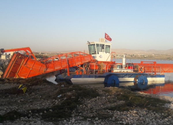 Kehan Fully automatic environmentally friendly  Water Lotus Collecting boat