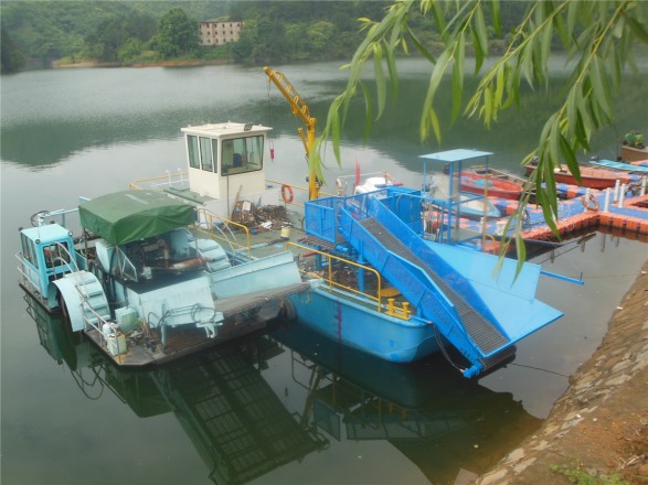 Kehan Customized Semi-automatic Water Lotus Collecting Boat